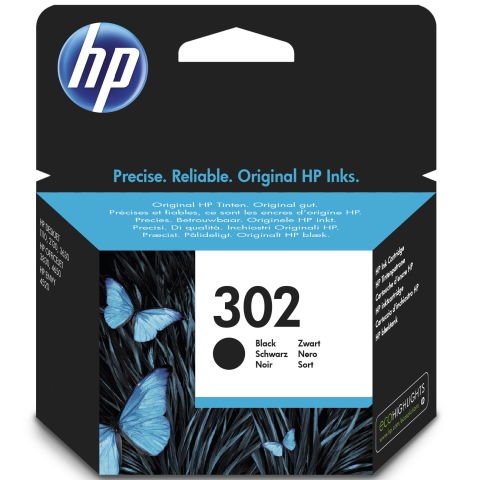 HP 302 Cartouche d’encre noire authentique