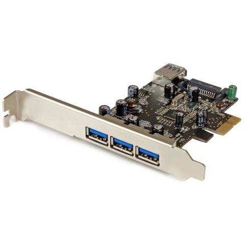 StarTech.com Carte contrôleur PCI Express à 4 ports USB 3.0