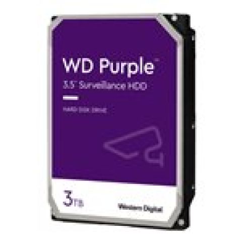 WD PURPLE 3TB 256MB 3.5IN SATA 6GB/S 540