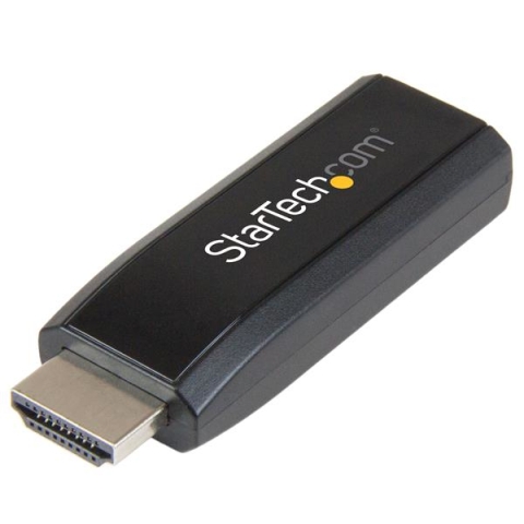 StarTech.com Adaptateur vidéo compact HDMI vers VGA avec audio - M/F - 1920x1200 / 1080p