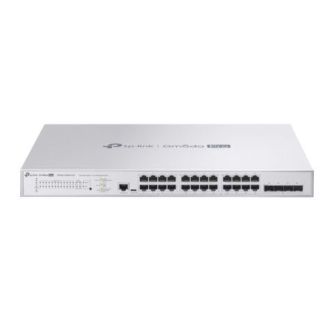 TP-Link Omada Pro S5500-24MPP4XF commutateur réseau Géré L2/L2+ Gigabit Ethernet (10/100/1000) Connexion Ethernet, supportant l'alimentation via ce port (PoE) Gris
