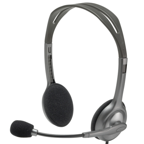 Logitech H111 Casque Arceau Connecteur de 3,5 mm Gris