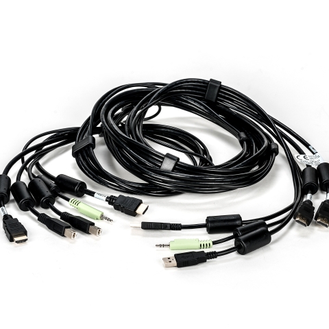 CABLE 2-HDMI/2-USB/1-AUDIO 10FT (SC945H)