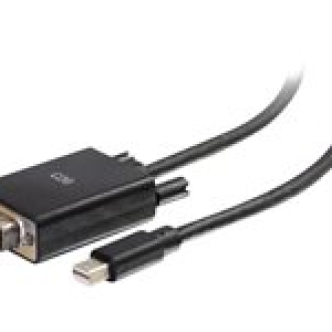 C2G 6ft Mini DisplayPort Male to VGA Male Active Adapter Cable