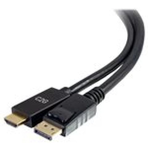 C2G 6ft DisplayPort Male to HDMI Male Passive Adapter Cable