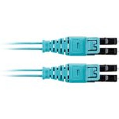 Panduit FX2ELQ1Q1SNM005 câble de fibre optique 5 m LC OM3 Couleur aqua