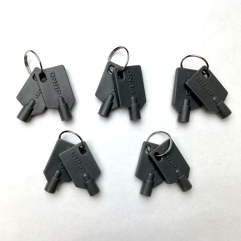 QNAP KEY-02-10PCS accessoire de racks Clé de verrouillage