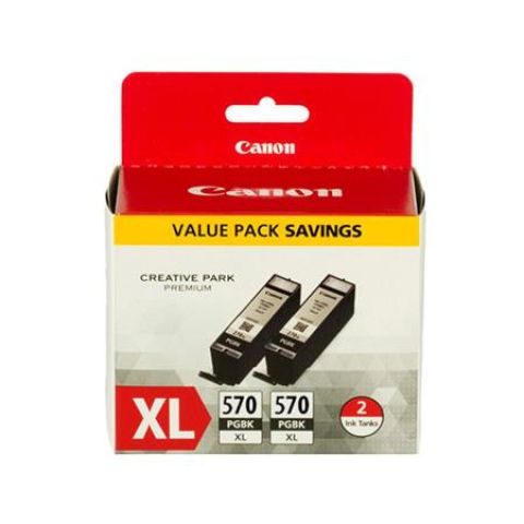 Canon PGI-570PGBK XL Twin Pack