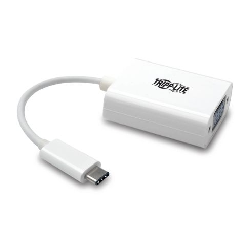 Tripp Lite U444-06N-VGA-AM adaptateur graphique USB 1920 x 1200 pixels Blanc