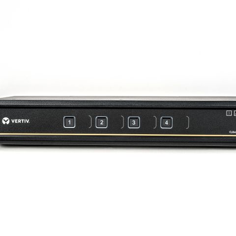 4-port secure desktop KVM dual head DVI