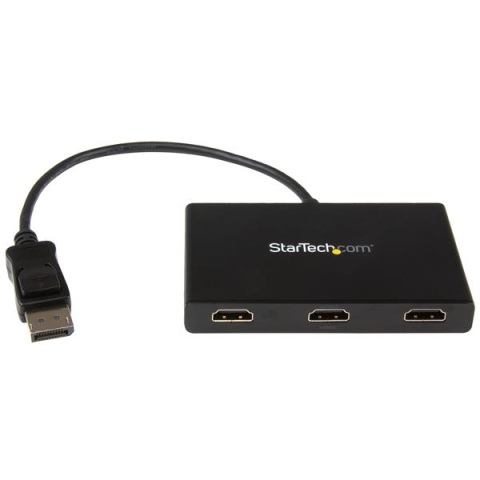 StarTech.com Splitter multi-écrans DisplayPort vers 3x HDMI - Hub MST à 3 ports