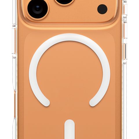 PanzerGlass CARE by ® Fashionable Case Samba Transparent w. White MagSafe iPhone 17 Pro coque de protection pour téléphones portables Housse