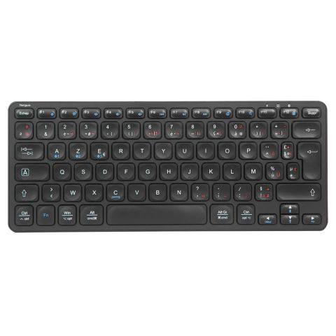 Targus AKB862FR clavier Universel Bluetooth QWERTY Français Noir
