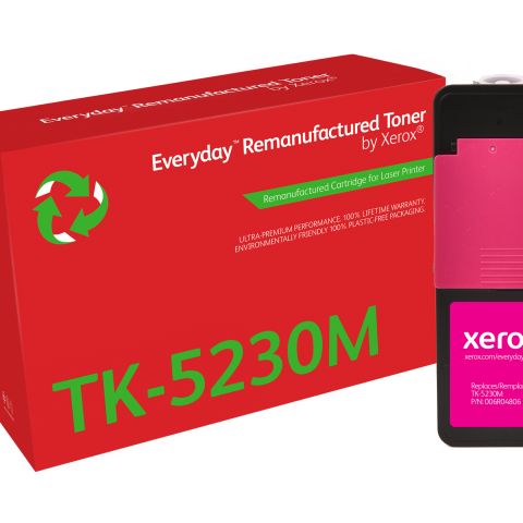 Remanufacturé Everyday Toner remanufacturé Magenta Everyday™ de Xerox compatible avec Kyocera TK-5230M, Capacité standard