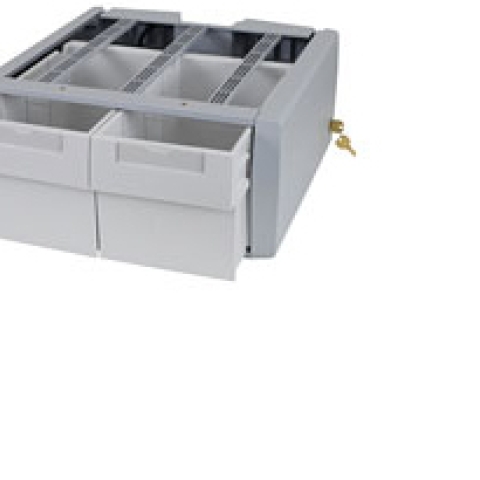 Ergotron SV Supplemental Storage Drawer, Double Tall