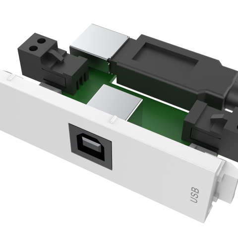 VISION TechConnect 3 USB-b module with active booster circuit