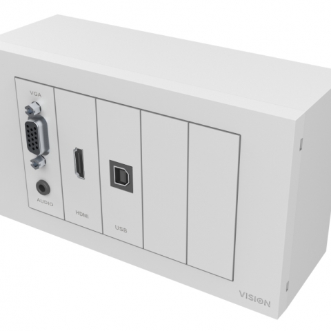 VISION TechConnect 3 Wall-Mount Faceplate Package