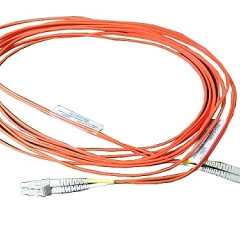 DELL 470-AAYU câble de fibre optique 5 m LC Orange,White