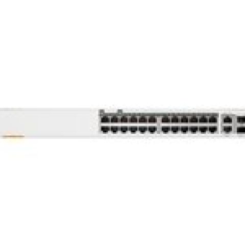 Hewlett Packard Enterprise Aruba Instant On 1960 24G 20p Class4 4p Class6 PoE 2XGT 2SFP+ 370W Géré L2+ Gigabit Ethernet (10/100/1000) Connexion Ethernet, supportant l'alimentation via ce port (PoE) 1U Blanc