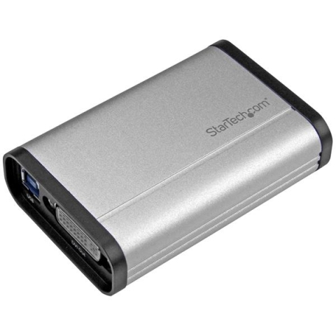 StarTech.com Boîtier d'acquisition vidéo DVI haute performance par USB 3.0 - 1080p 60 fps - Aluminium