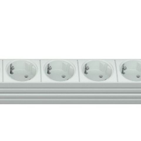 Vertiv Knürr PDU DI-STRIP, basique, 0U/1U, entrée CEI 60320 C20 230V 16A, sorties (8)Schuko