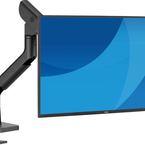 iiyama DS6001C-B1 support d'écran plat pour bureau 124,5 cm (49") Noir