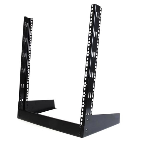 StarTech.com Rack serveur 19" 12U pour bureau à 2 montants et cadre ouvert