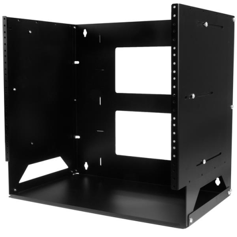 8U WALL-MOUNT SERVER RACK WITH SHELF