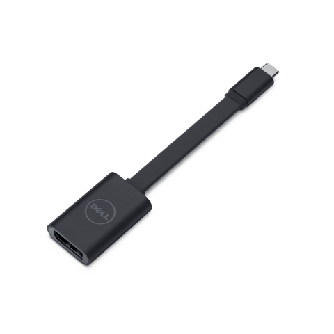 DELL DBQANBC067 câble vidéo et adaptateur 0,0749 m USB Type-C DisplayPort Noir