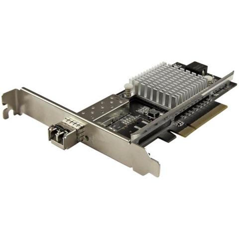 StarTech.com Carte réseau PCI Express à 1 port fibre optique 10 Gigabit Ethernet SFP+ ouvert