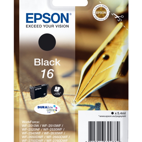 INK CARTR DURABRITE BLACK 16