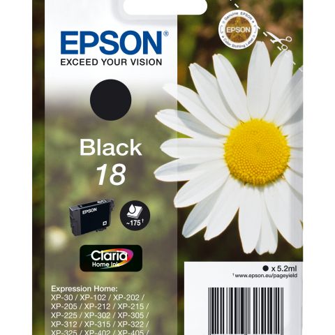 CLARIA HOME INK BLACK 18