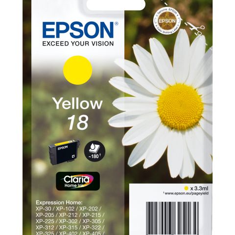 CLARIA HOME INK YELLOW 18