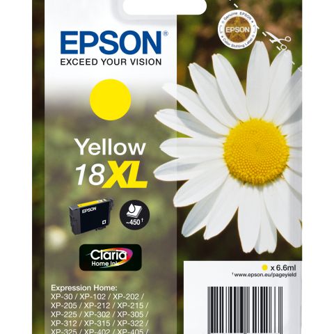 CLARIA HOME INK YELLOW 18XL
