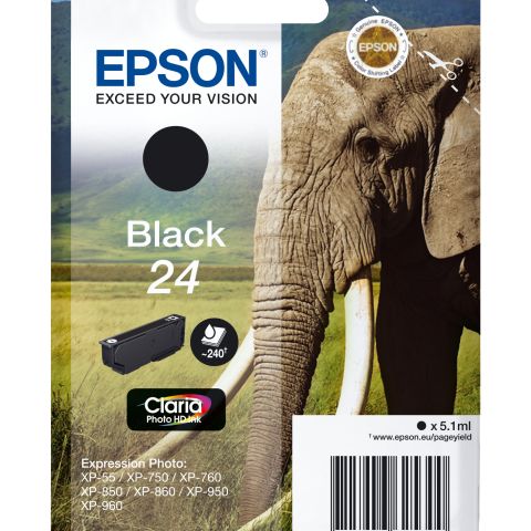 CLARIA PHOTO HD INK BLACK 24