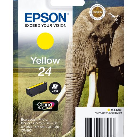 CLARIA PHOTO HD INK YELLOW 24