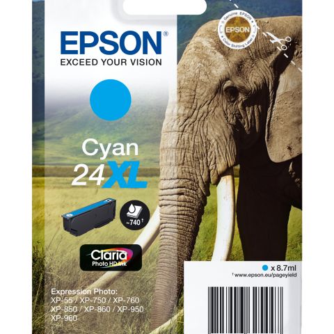 CLARIA PHOTO HD INK CYAN 24XL