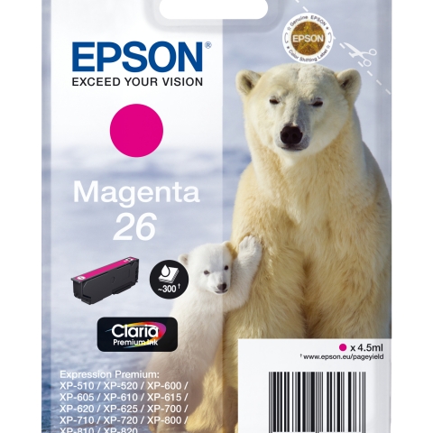 CLARIA PREMIUM INK MAGENTA 26