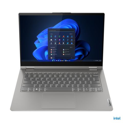 Lenovo ThinkBook 14s Yoga i5-1335U Hybride (2-en-1) 35,6 cm (14") Écran tactile Full HD Intel® Core™ i5 16 Go DDR4-SDRAM 512 Go SSD Wi-Fi 6 (802.11ax) Windows 11 Pro Gris