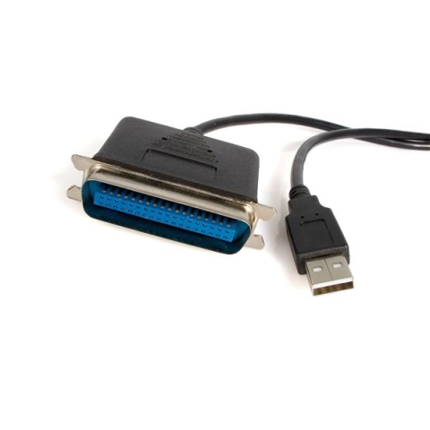 StarTech.com 10 ft USB to Parallel Printer Adapter