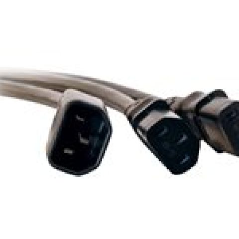 C2G 16 AWG 1-to-2 Power Cord Splitter