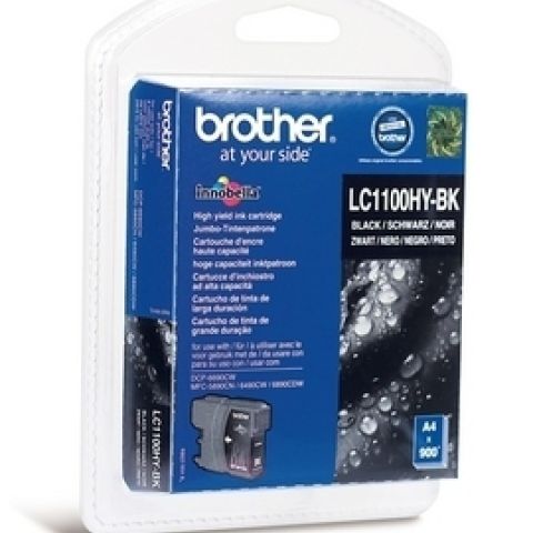 INK CARTRIDGE LC-1100HYBK BLACK HY