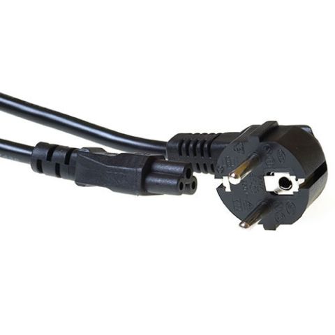 ACT AK5163 câble électrique Noir 5 m CEE7/7 Coupleur C5