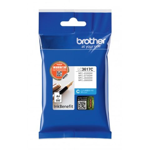 BROTHER LC3617C INK CARTRIDGES