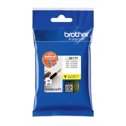 BROTHER LC3617Y INK CARTRIDGES