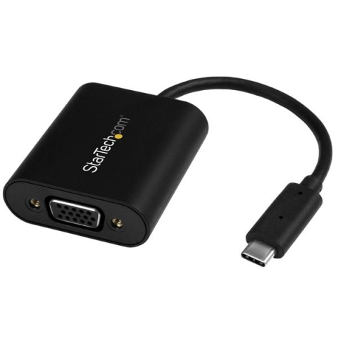 StarTech.com Adaptateur USB-C vers VGA avec switch pour mode Présentateur