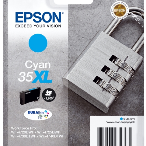 Singlepack Cyan 35XL