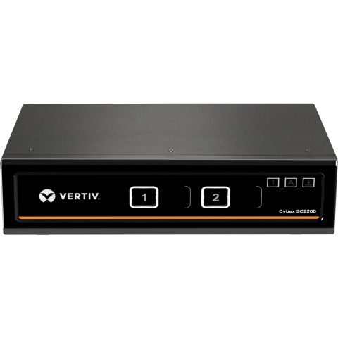 2-port secure desktop KVM dual head Dis