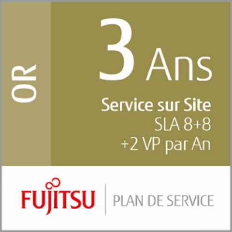 Fujitsu Scanner Service Program 3 Year Gold Service Plan for Fujitsu Low-Volume Production Scanners