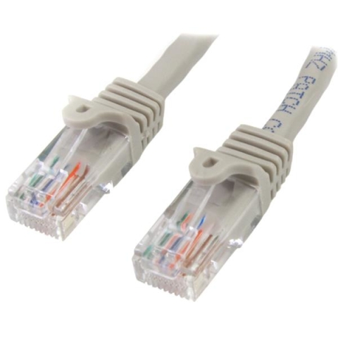 StarTech.com Câble réseau Cat5e sans crochet de 10 m - Gris
